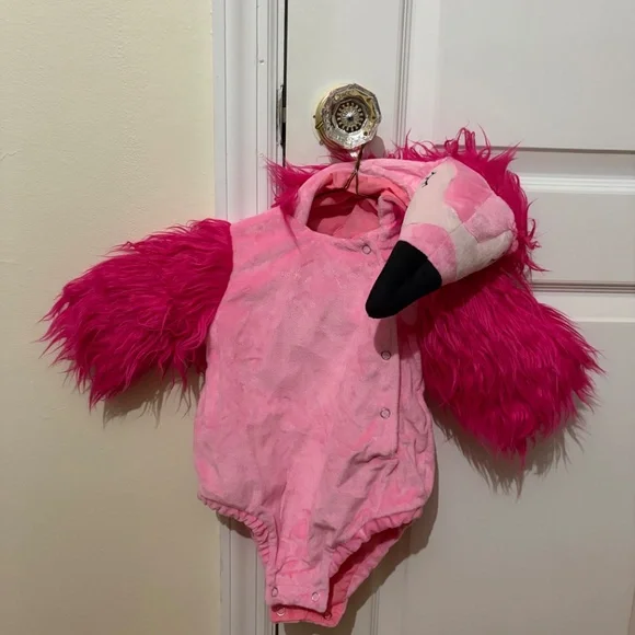 Baby Flamingo Halloween Costume - Picture 4 of 6